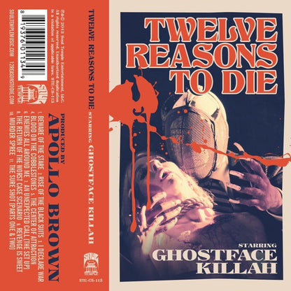 Ghostface Killah : Twelve Reasons To Die  (Cass, Album)