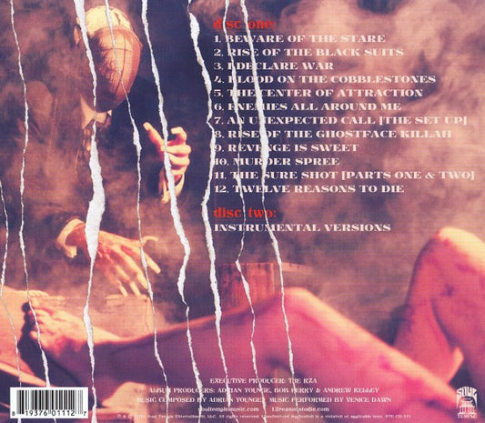 Ghostface Killah & Adrian Younge : Twelve Reasons To Die (2xCD, Album, Dlx, Ltd)
