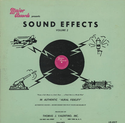 No Artist : Sound Effects Volume 2 (LP, Mono)