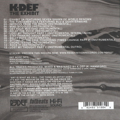 K-Def : The Exhibit  (LP, Album, Ltd, Blu)