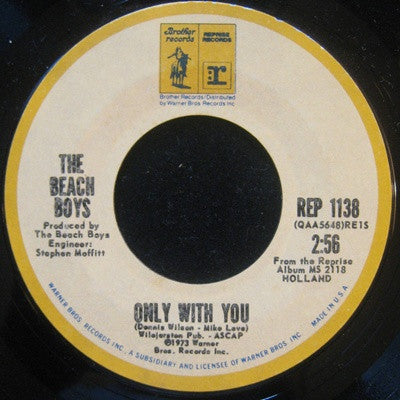 The Beach Boys : Sail On Sailor (7", Single)