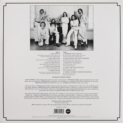 Average White Band : AWB (LP, Album, RE, RM)