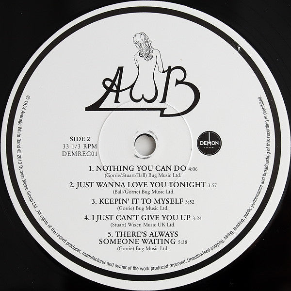 Average White Band : AWB (LP, Album, RE, RM)