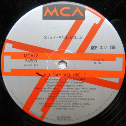 Stephanie Mills : All Day, All Night (12", Single)