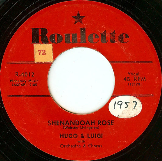 Hugo & Luigi : Shenandoah Rose / Rockabilly Party (7")