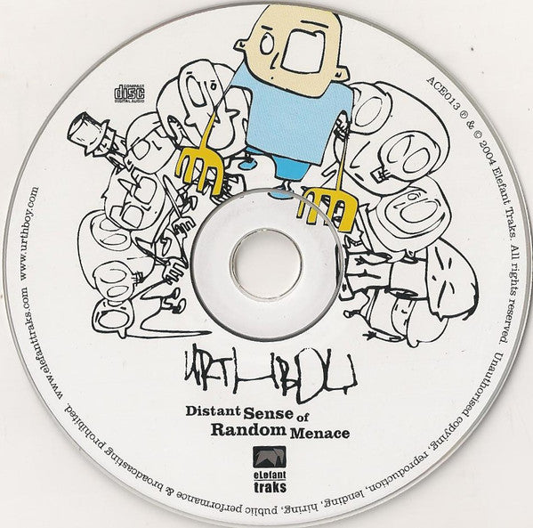 Urthboy : Distant Sense Of Random Menace (CD, Album)