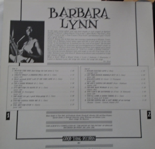 Barbara Lynn : Barbara Lynn (LP, Comp)