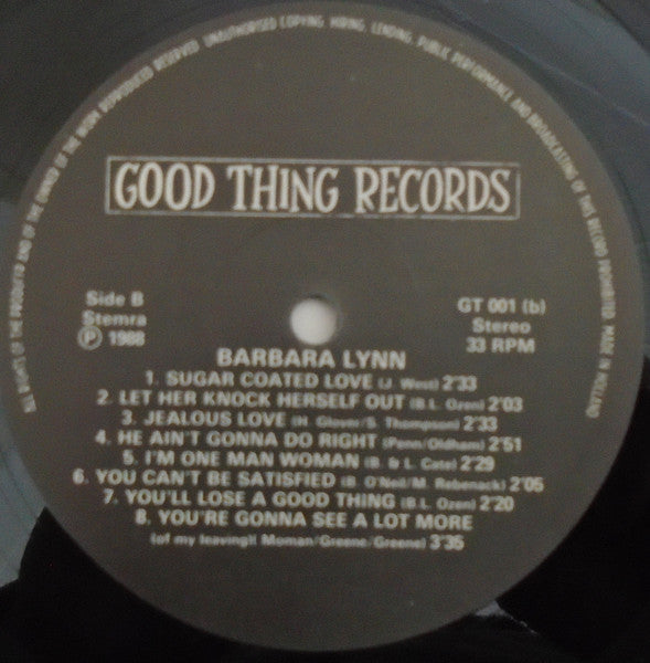 Barbara Lynn : Barbara Lynn (LP, Comp)