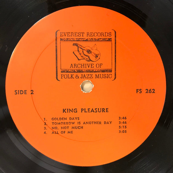 King Pleasure : King Pleasure (LP, Comp, RE)