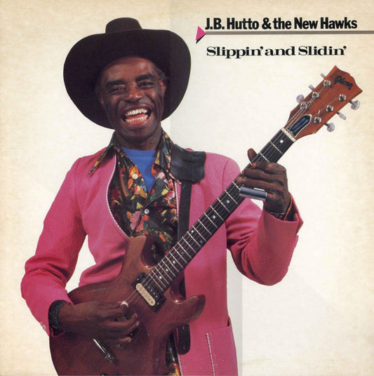 J.B. Hutto & The New Hawks : Slippin' And Slidin' (LP, Album)