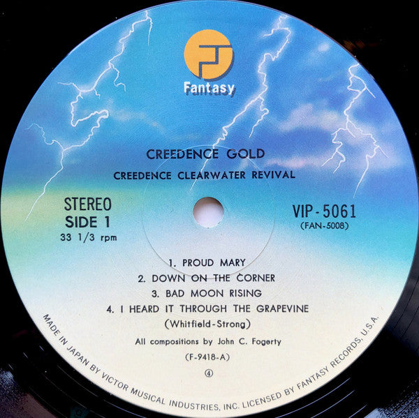 Creedence Clearwater Revival : Creedence Gold (LP, Comp, RE)