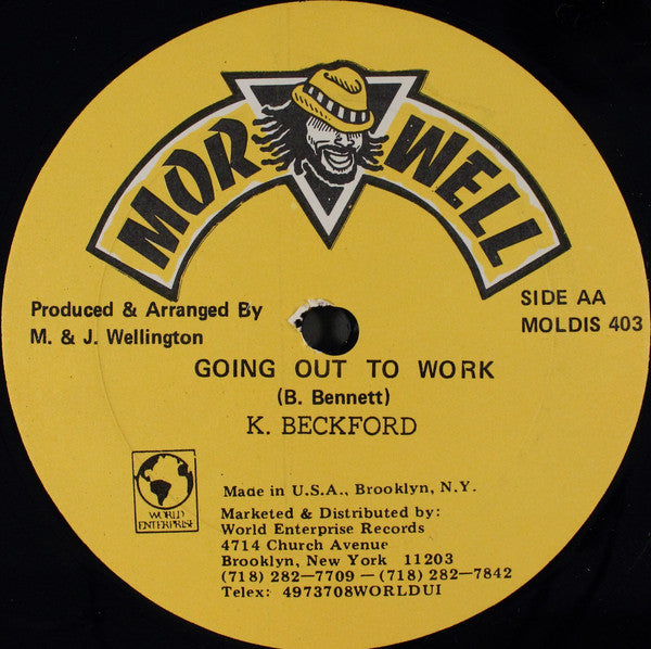 O. Gray* / K. Beckford* : Children In The Ghetto / Going Out To Work (12", Single)