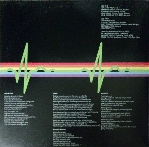 Pink Floyd : The Dark Side Of The Moon (LP, Album, RE, Jac)