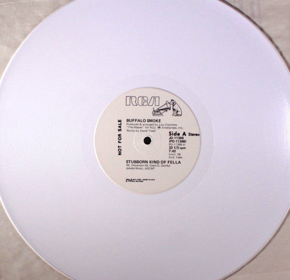 Buffalo Smoke : Stubborn Kind Of Fella (12", Promo, Whi)