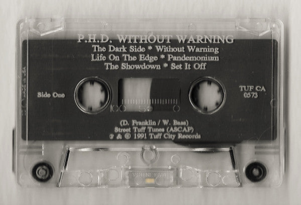 Phd (3) : Without Warning (Cass, Album)