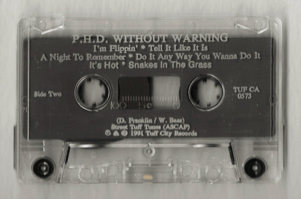 Phd (3) : Without Warning (Cass, Album)