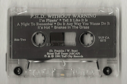 Phd (3) : Without Warning (Cass, Album)