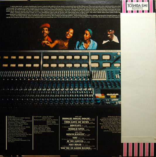 A Taste Of Honey : A Taste Of Honey (LP, Album)