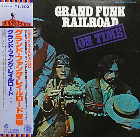Grand Funk Railroad : On Time (LP, Album, RE)