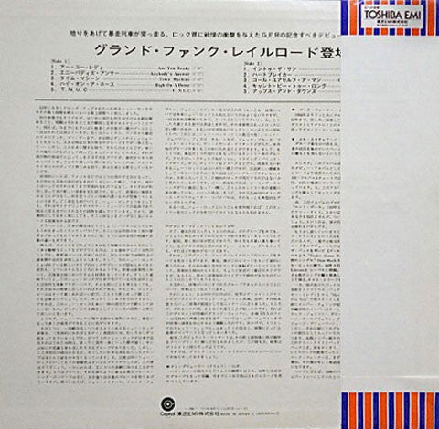 Grand Funk Railroad : On Time (LP, Album, RE)