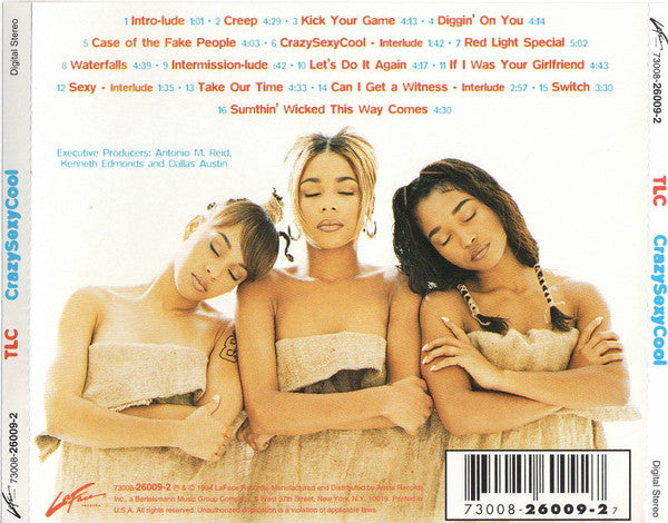 TLC : CrazySexyCool (CD, Album, Son)