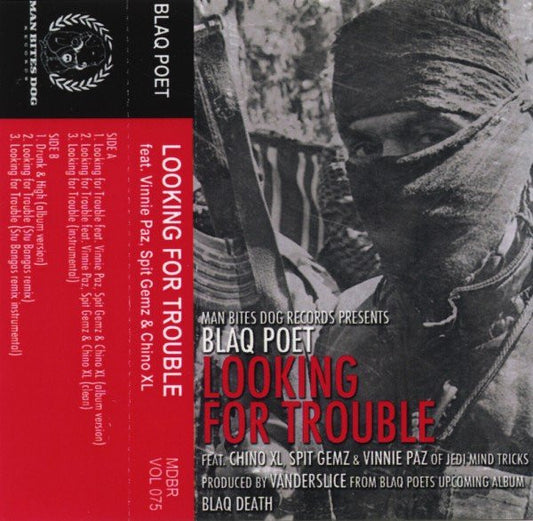 Blaq Poet : Looking For Trouble (Cass, Maxi, Ltd, Red)
