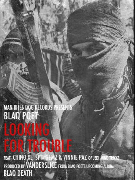 Blaq Poet : Looking For Trouble (Cass, Maxi, Ltd, Red)