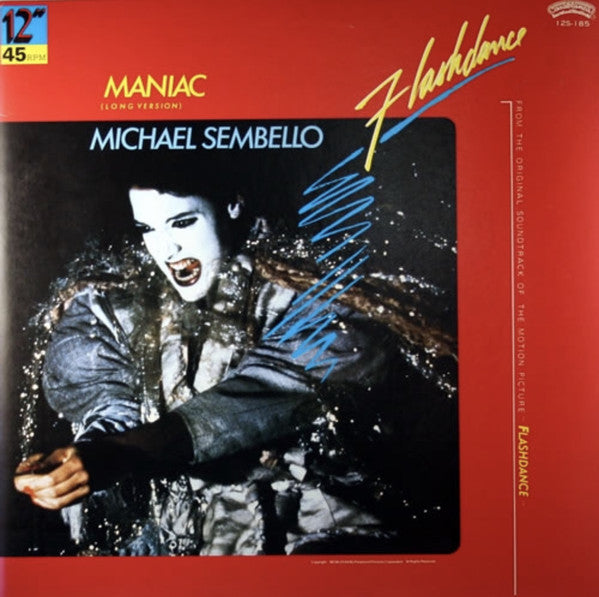Michael Sembello : Maniac (12", Single)