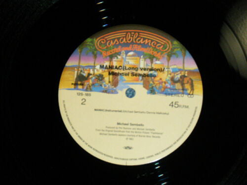 Michael Sembello : Maniac (12", Single)