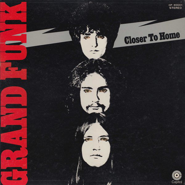 Grand Funk Railroad : Closer To Home (LP, Album, Gat)