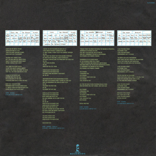 Buggles* : The Age Of Plastic (LP, Album)