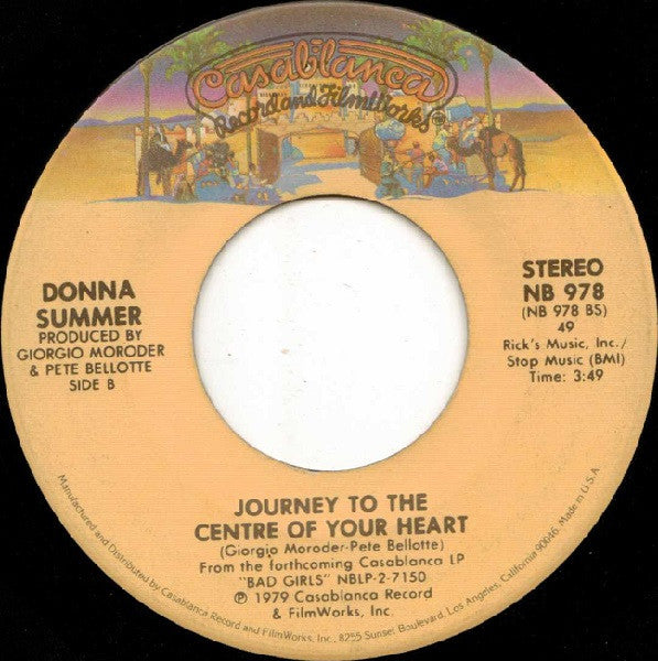 Donna Summer : Hot Stuff (7", Single, Spe)