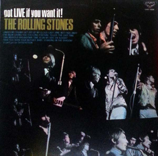 The Rolling Stones : Got Live If You Want It! (LP, Album, RE)