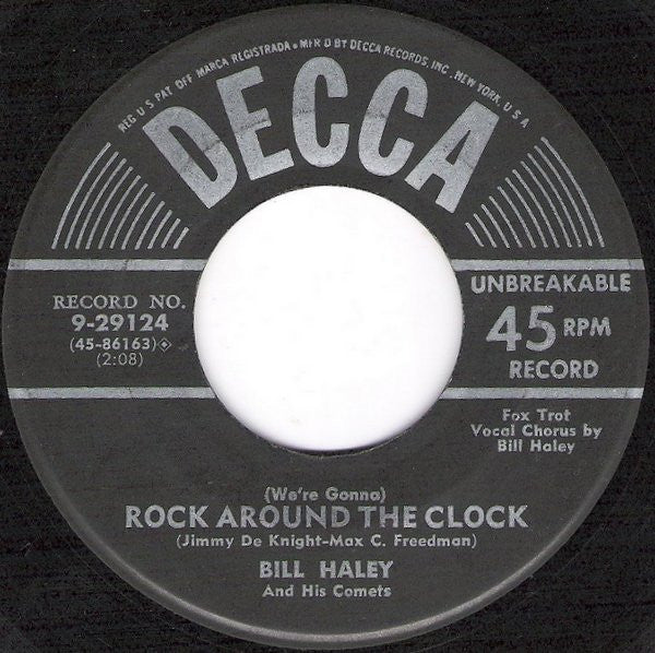 Bill Haley And His Comets : Thirteen Women / (We're Gonna) Rock Around The Clock (7", Single, Roc)