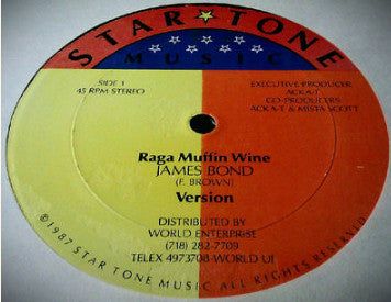 James Bond* / Jango* : Raga Muffin Wine / You Nuh Wrong (12")