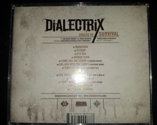 Dialectrix : Cycles Of Survival (CD, Album)