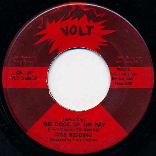 Otis Redding : (Sittin' On) The Dock Of The Bay (7", Single, SP )
