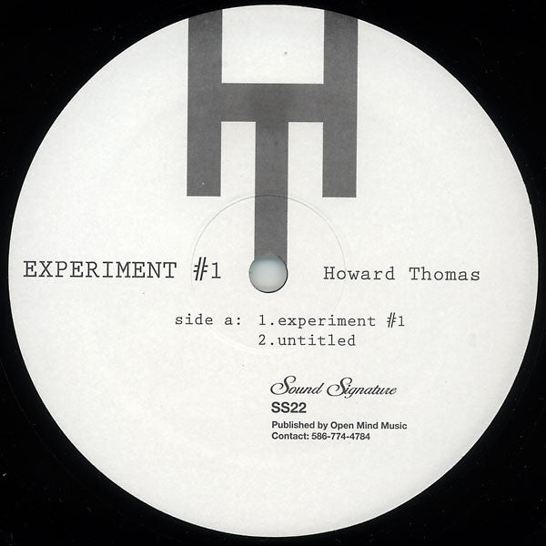 Howard Thomas : Experiment #1 (12")