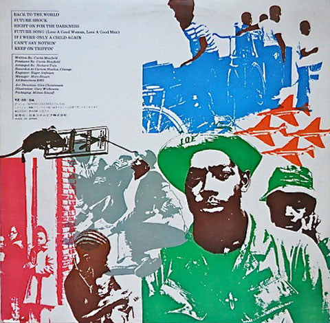 Curtis Mayfield : Back To The World (LP, Album, Gat)