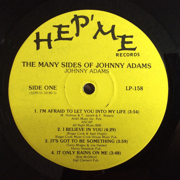Johnny Adams : The Many Sides Of Johnny Adams (LP, Album)