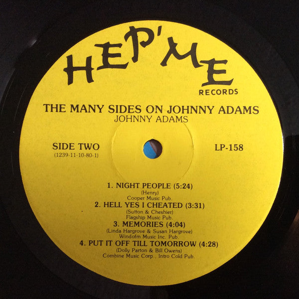 Johnny Adams : The Many Sides Of Johnny Adams (LP, Album)