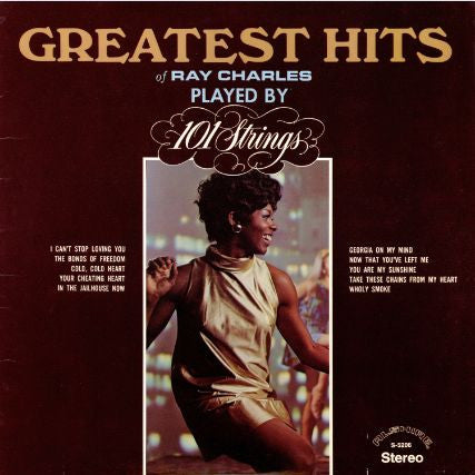 101 Strings : Greatest Hits Of Ray Charles (LP, Album)