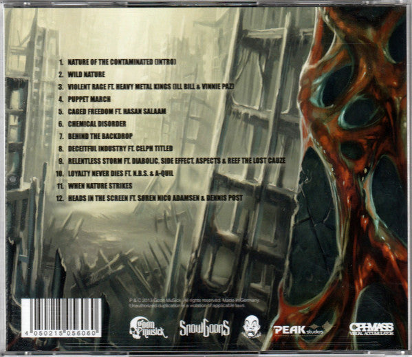 Sicknature : Nature Of The Contaminated (CD, Album)