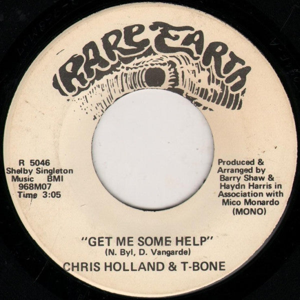 Chris Holland (7) & T-Bone (30) : Get Me Some Help (7", Promo)