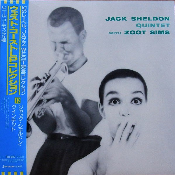 Jack Sheldon Quintet With Zoot Sims : Jack Sheldon Quintet (LP, Album, Mono, Ltd, RE)