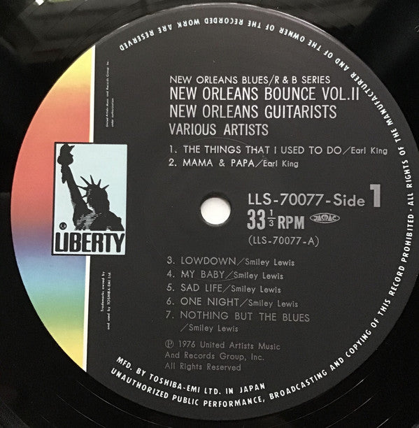 Various : New Orleans Bounce Vol.2 - New Orleans Guitarists (LP, Comp)