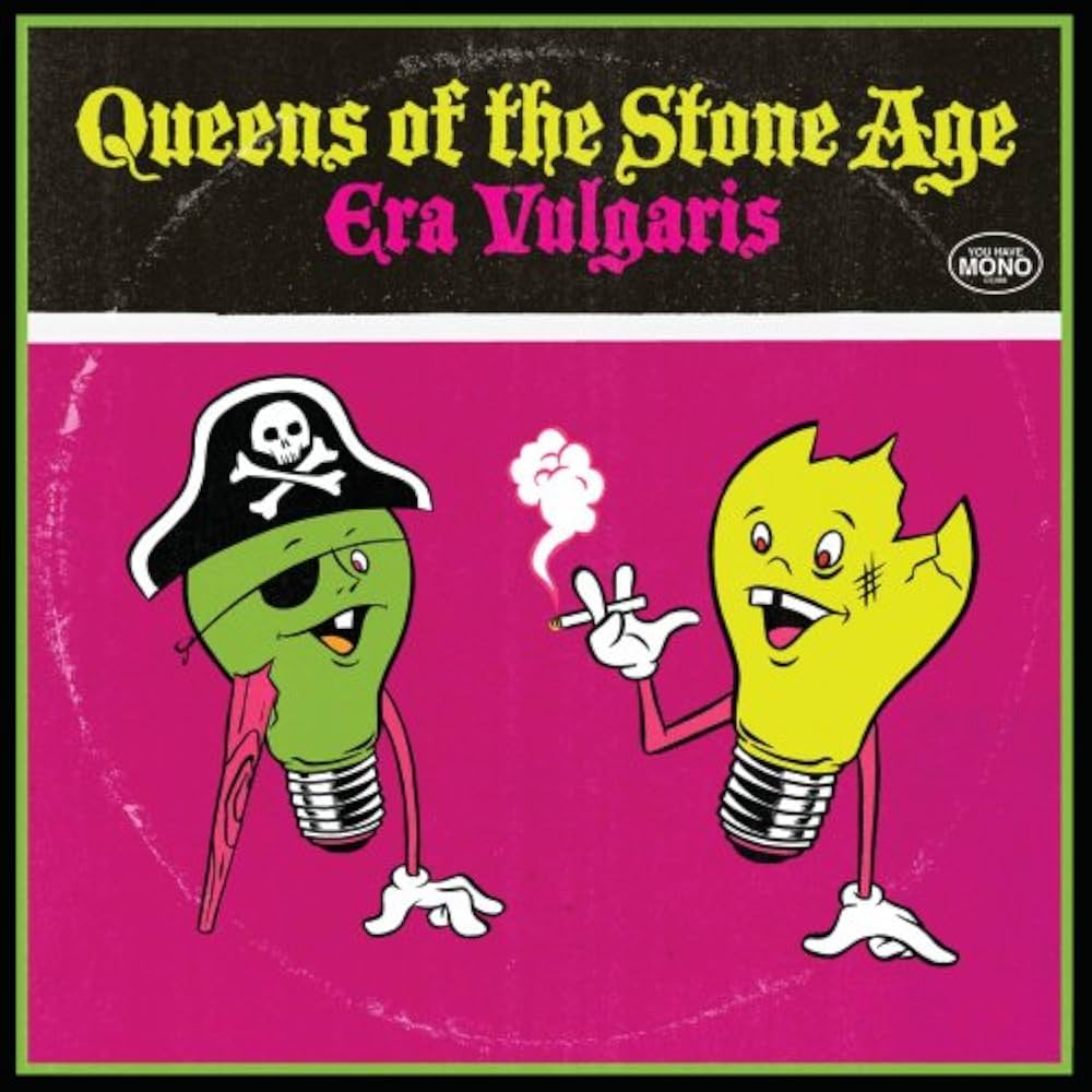 Queens Of The Stone Age - Era Vulgaris (LP, Album, RE, Gat) (Mint (M))