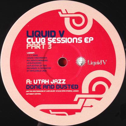 Utah Jazz & Drumajik* : Club Sessions EP Part 3 (2x12", EP)