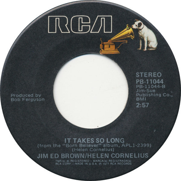 Jim Ed Brown / Helen Cornelius* : If It Ain't Love By Now (7", Single)