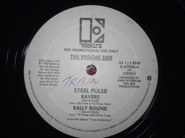 Steel Pulse : Ravers / Rally Round (12", Promo)